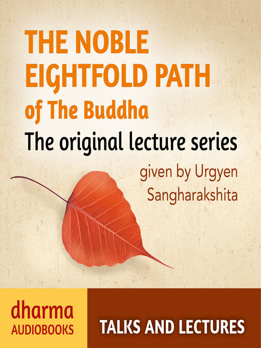 Cover image for The Noble Eightfold Path of the Buddha